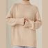 'Scarlett' Ribbed Knit Turtleneck Sweater - Celes Fashion